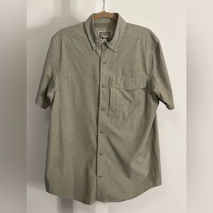 Duluth Trading Men's Short Sleeve Buttoned Vented Outdoor/Casual Shirts medium